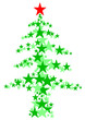 green christmas tree