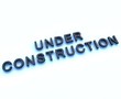 under constuction 3d sign under constuction 3d sign