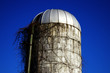 abandoned farm silo