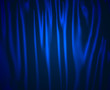 Illustration: blue curtain blauer vorhang blue curtain blauer vorhang