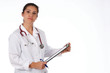 Foto: nurse with clipboard nurse with clipboard