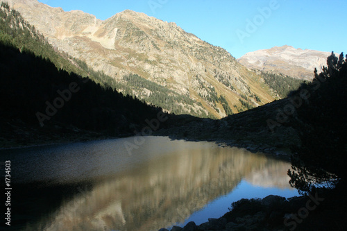 ombres et lumières sur le lac