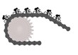 bikers chain