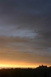 burg in abendlicht