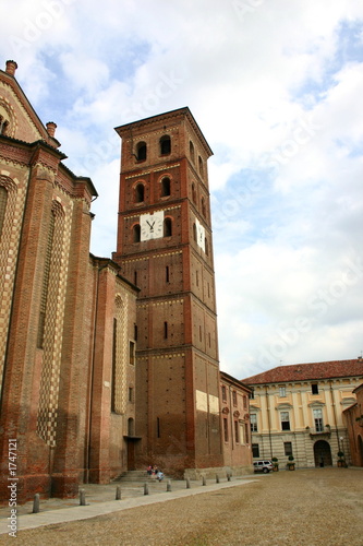 medieval church in asti, italy medieval church in asti, italy