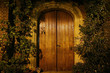 old wooden doors.