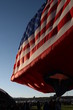 flying the u.s. flag