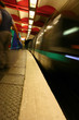 paris subway - motion blur
