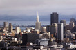 canvas print picture skyline san francisco, california, usa