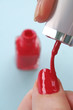 painting fingernails