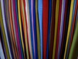 tissus de couleur bayadère