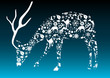 winter reindeer