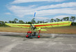 ultralight airplane on the ground ultralight airplane on the ground