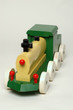 wooden toy train locomotive