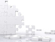 puzzle in pieces