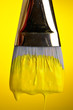 painting in yellow