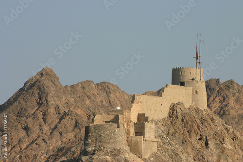 altes fort bei muscat (oman)