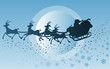 hintergrund "santas schlitten"