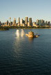 sydney harbour with fort denison in the morning sydney harbour with fort denison in the morning