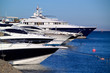 luxury yachts on the red sea