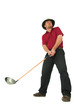 man playing golf #4