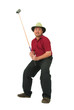 man playing golf #3