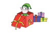 little elf - presents