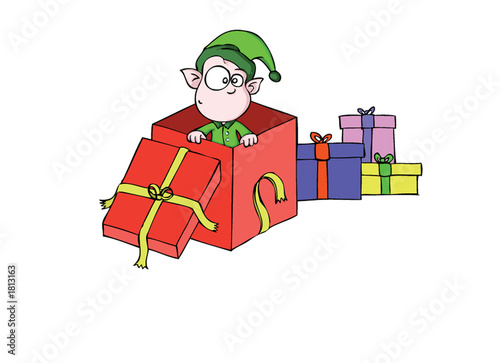 little elf - presents