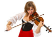 lady with a violin