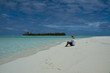 woman on beach