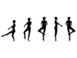 part 3 fouette turns silhouettes