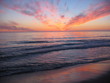 sunset at beach sunset at beach