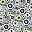 seamless funky retro pattern