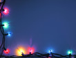 blue christmas background