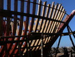 charpente de bateau en construction