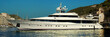 yatch et helicoptère