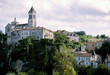 french village on hill the lot valley midi france
