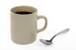 coffee mug and spoon