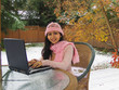 working outdoors