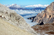 above the clouds