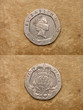 from series: coins of world. england. twenty pence.