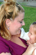 mom & daughter giggles