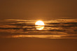 soleil dans les nuages