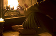 warmth by the fire