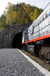 entrance to the tunnel (around baikal railroad)