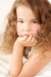 portrait of a little girl