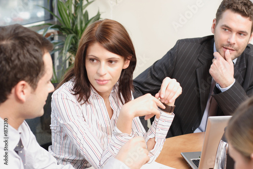 group of business people working on project group of business people working on project