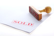 sold rubber stamp