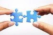 holding jigsaw puzzle
