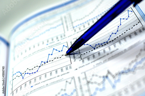 Photo: business chart business chart